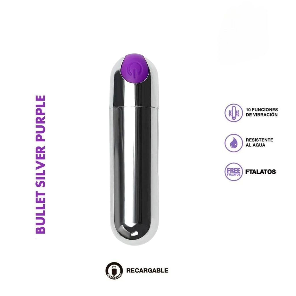 Bullet Silver Purple