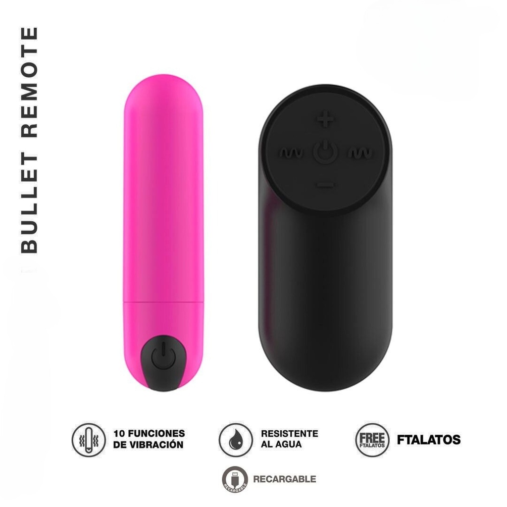 Bullet Remote - Bala Vibradora Fucsia
