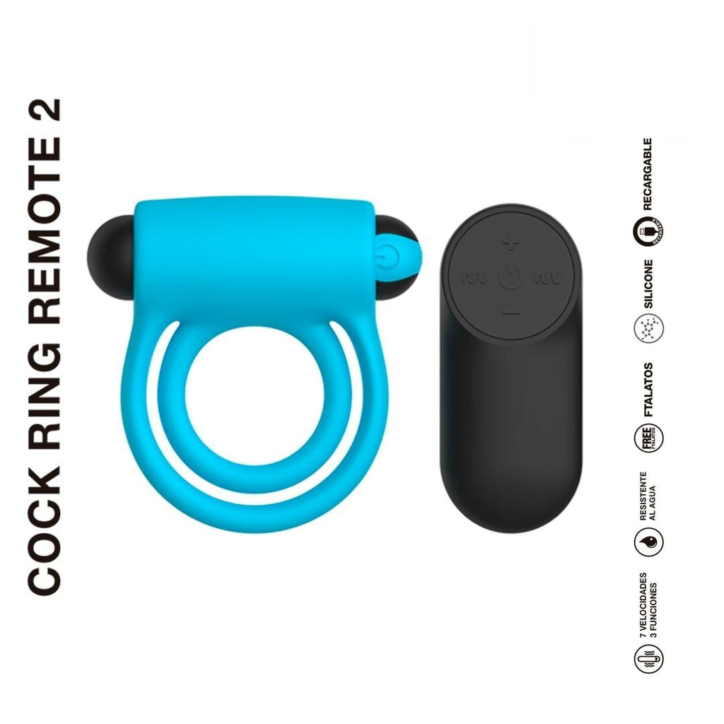 [ST-20019-D] COCK RING REMOTE 2