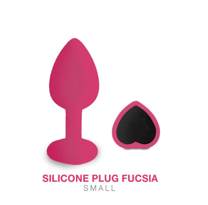 Plug de Silicona Fucsia SMALL