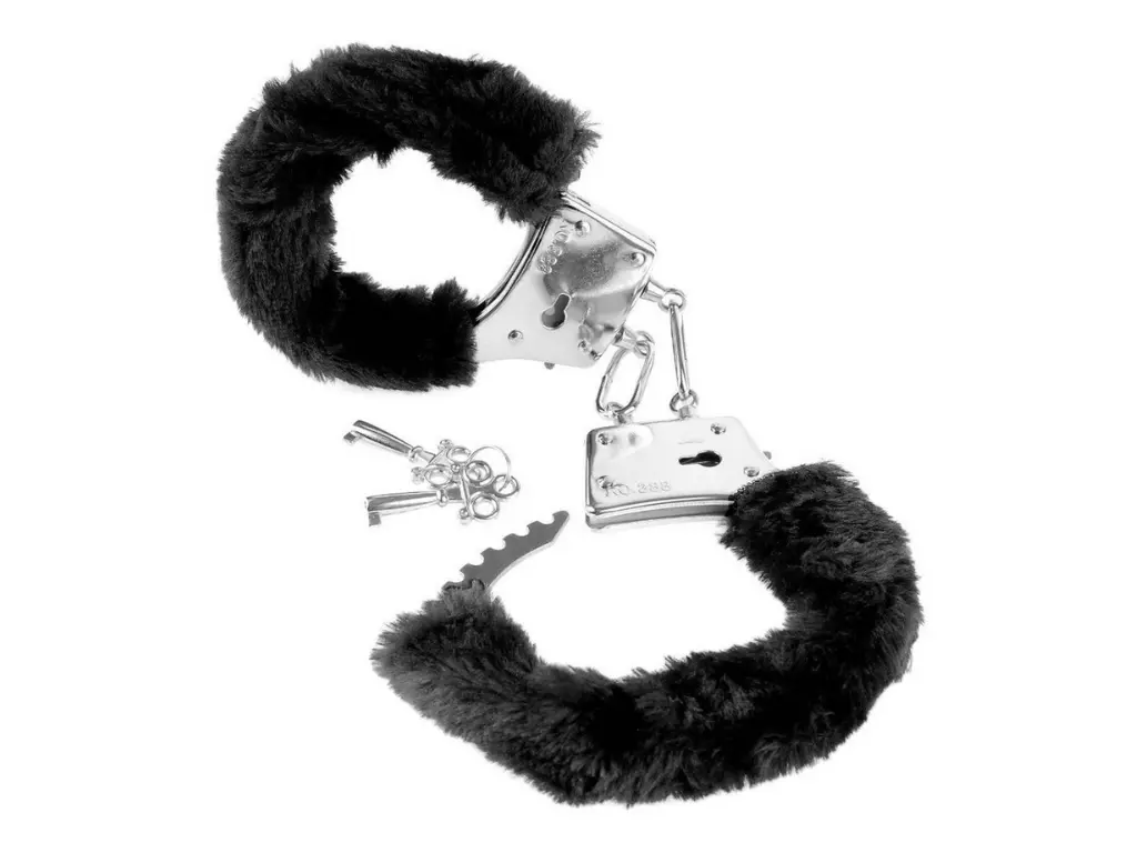 FURRY CUFFS - Esposas Metalicas con Felpa