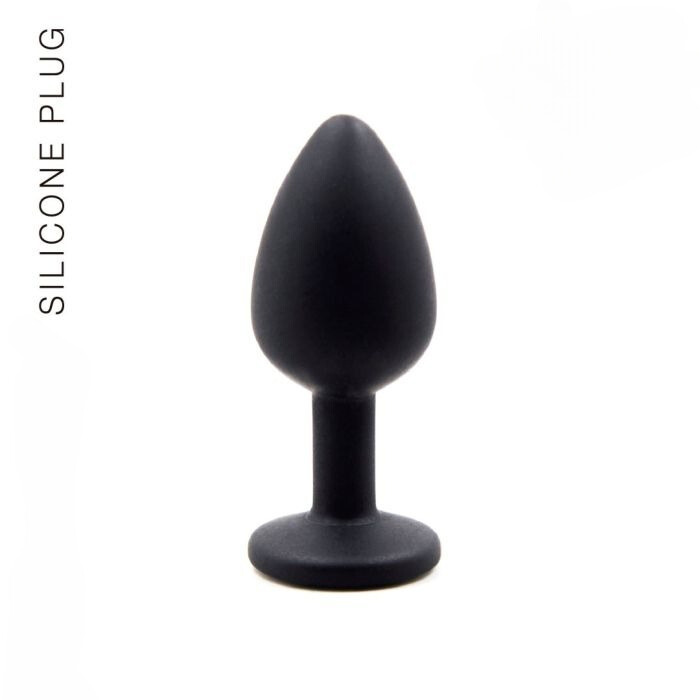 Plug Silicona Black S