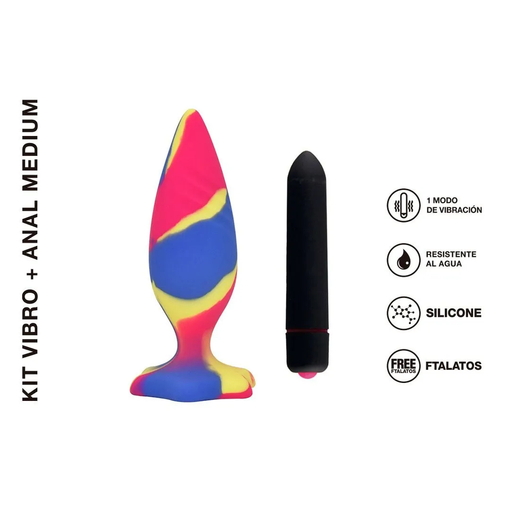 Kit Vibro + Anal Medium