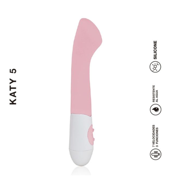 [ST-BV-012] Katy 5 - Vibrador Punto G a pilas