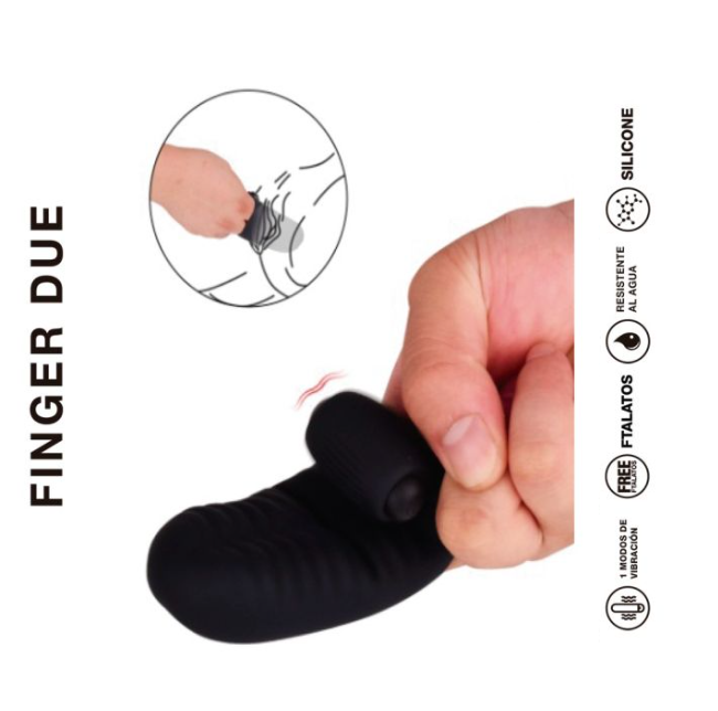 FINGER DUE - Dedal Vibrador