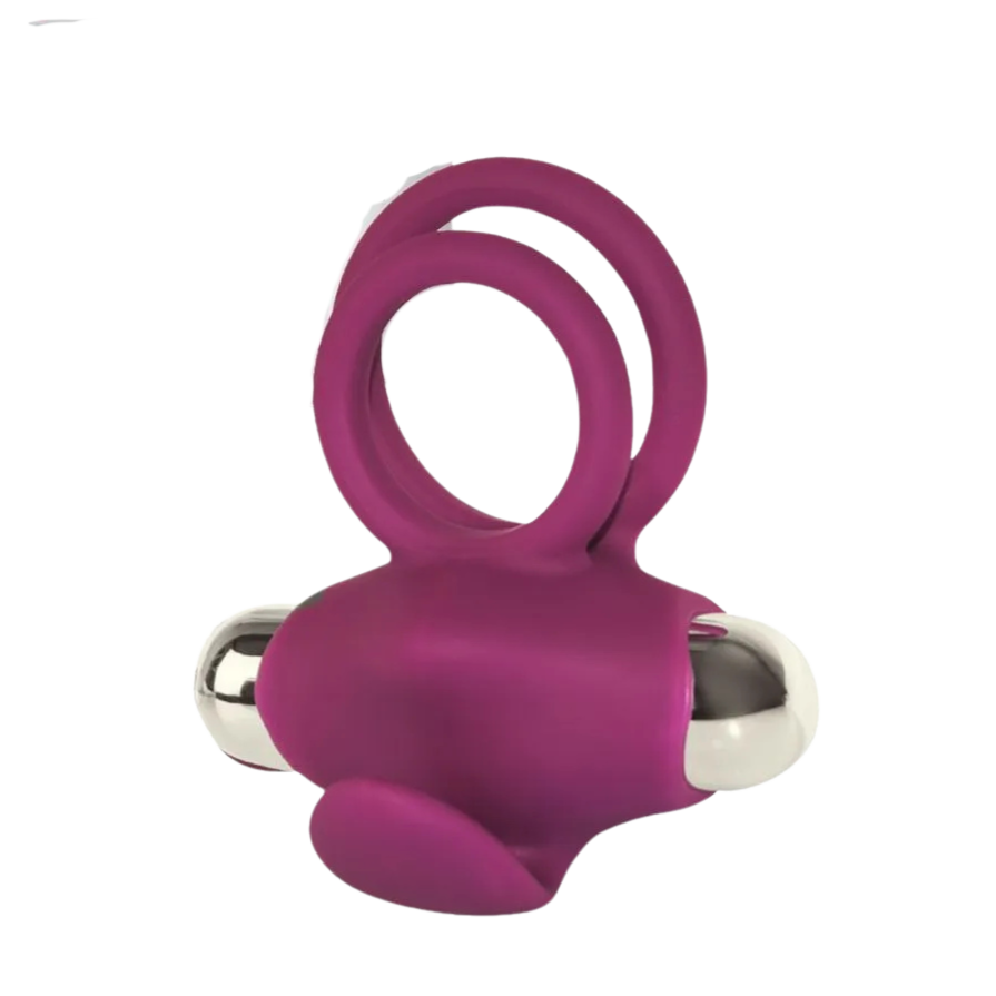 Anillo Doble - Dual Cock Violeta