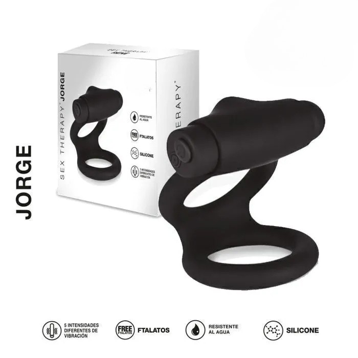 [ST-LY88C11-010] Anillo Jorge Black