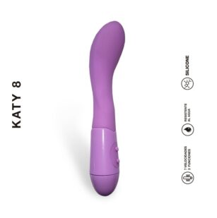 KATY 8 VIOLETA - Vibrador Punto G a Pilas
