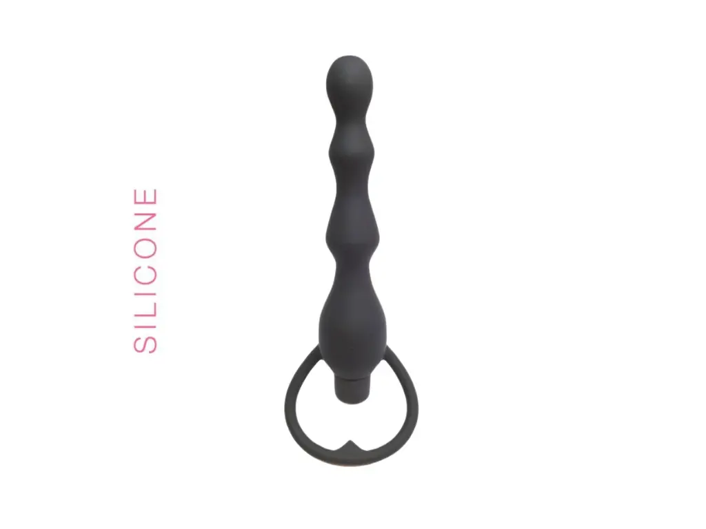 Plug anal con vibro negro - Inexpusable