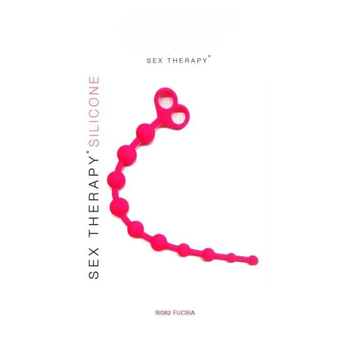 [ST-SI082F] ANAL BEADS 1 - Fucsia