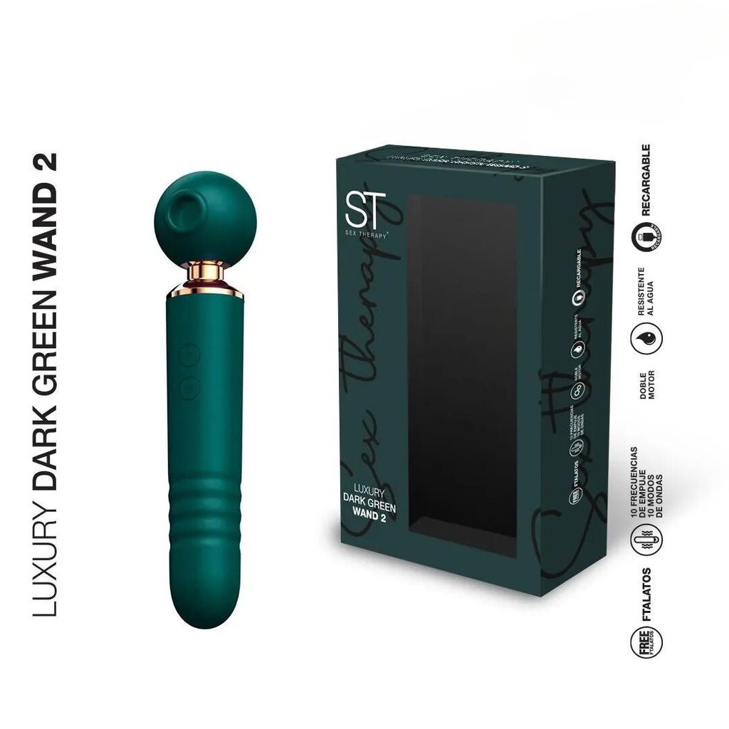 Luxury Dark Green Wand 2