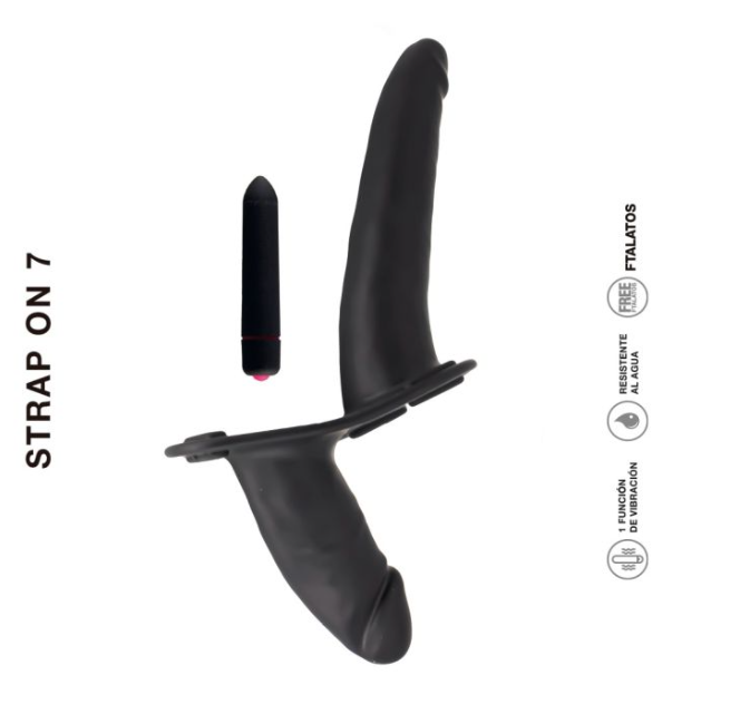 [ST-WE-0057] STRAP ON 7 con Bala Vibradora