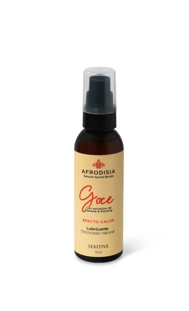 Gel Siliconado Afrodisia Goce Efecto Calor 75ml