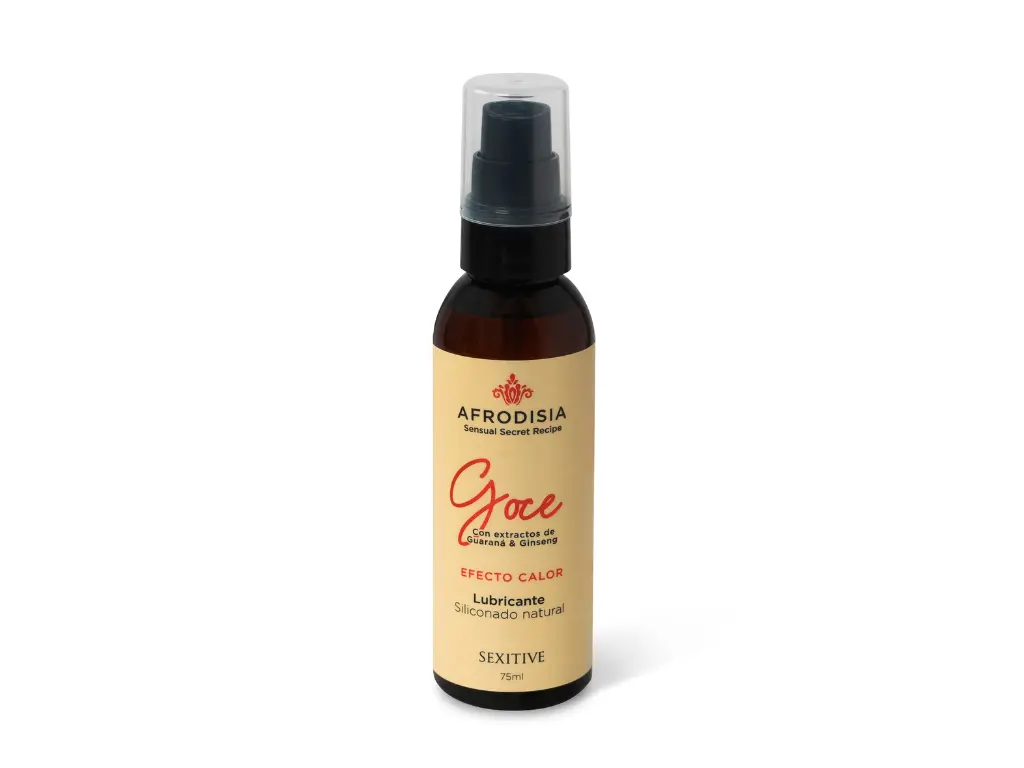 Gel Siliconado Afrodisia Goce Efecto Calor 75ml