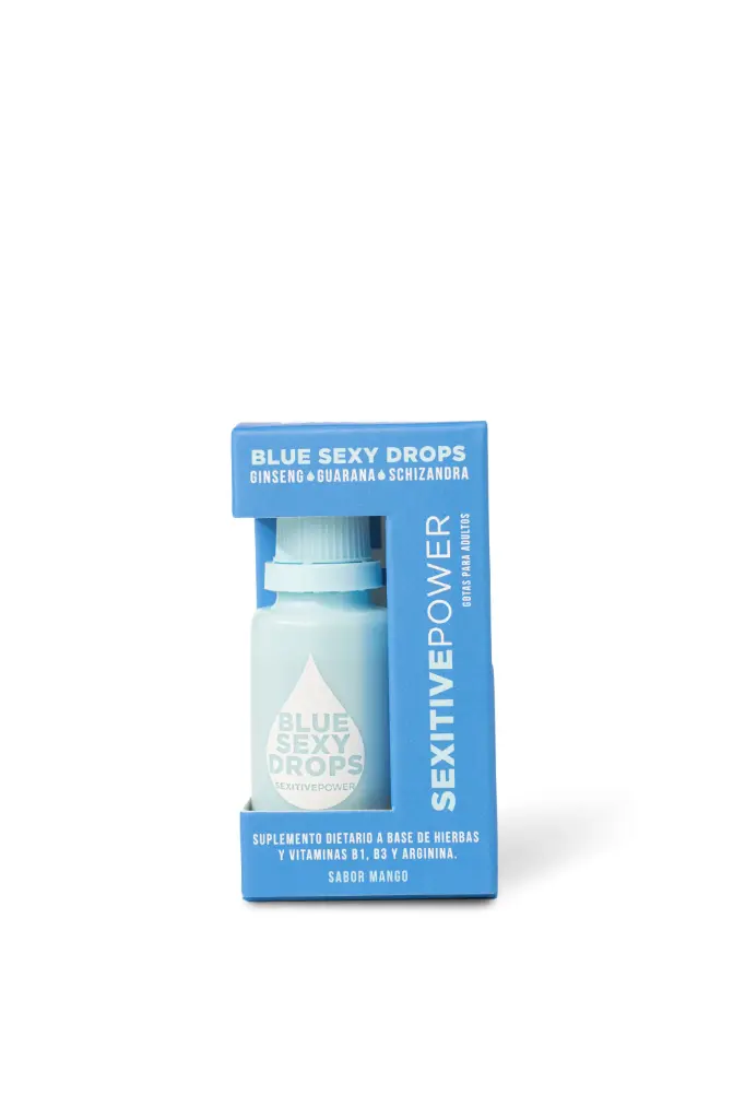 Blue Sexy Drops Vigorizante Masc - SEXITIVE