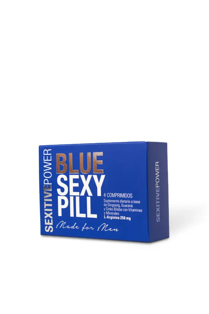 Blue Sexy Pill Vigorizante Masculino x4 Caps