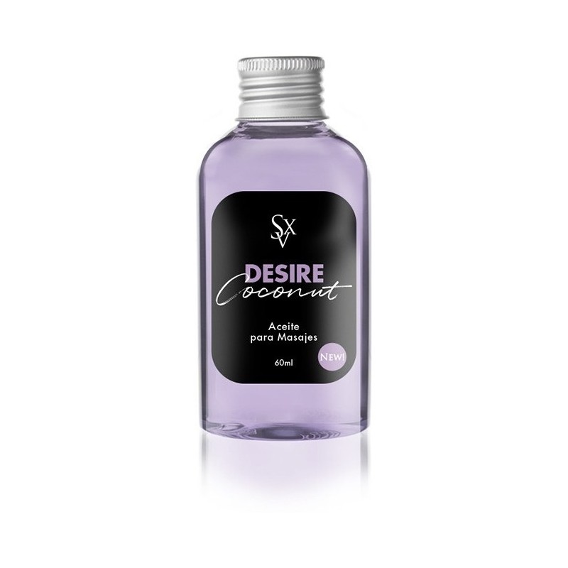 [SXT-CC02] Aceite Masajes - DESIRE COCONUT 60ml.