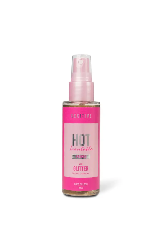 [SXT-D17] Body Splas Hot Inevitable Privee Glitter - 60ml