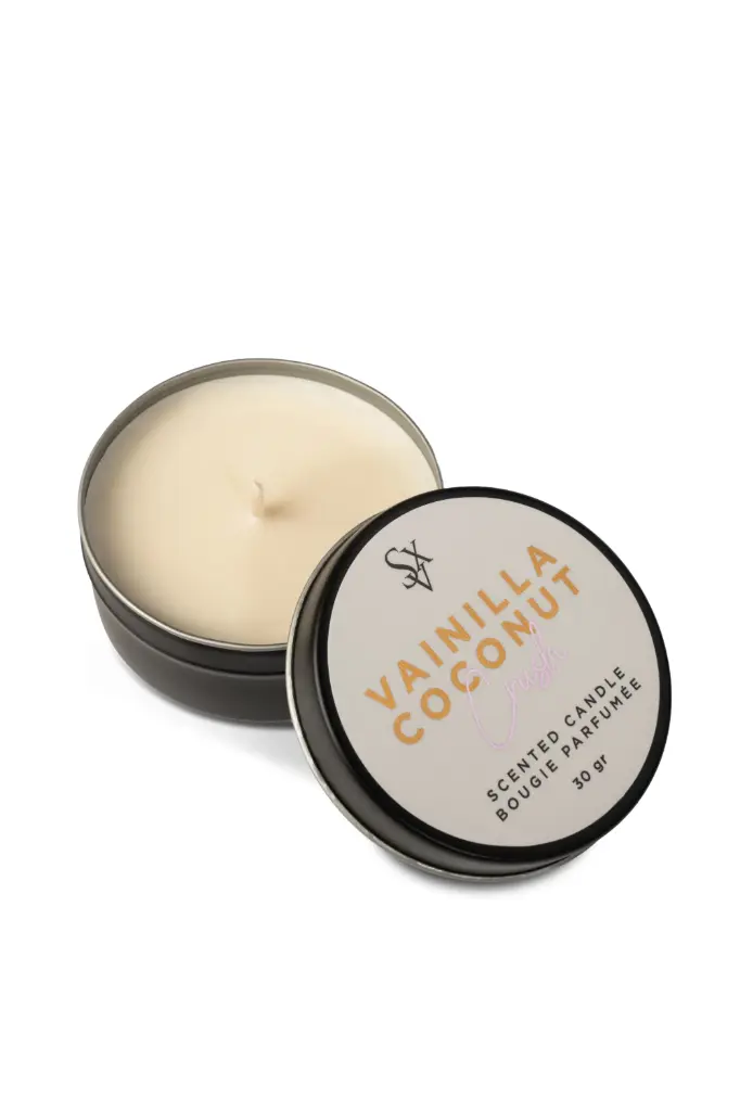 [SXT-D55] Vela para Masajes / Wax Play - Vainilla Coconut