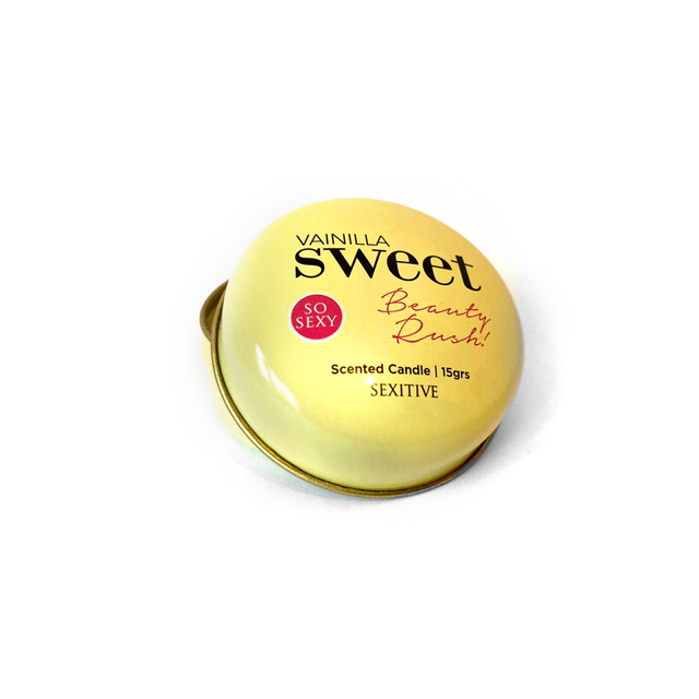 Massage Candle Sweet Beauty Rush - Vainilla Coconut 15 gr