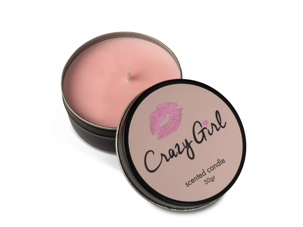 Vela para Masajes/Wax Play - Crazy Girl 30g