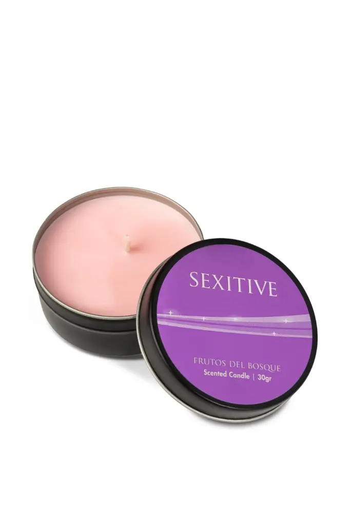 Vela para Masajes/Wax Play - Frutos del Bosque 30g