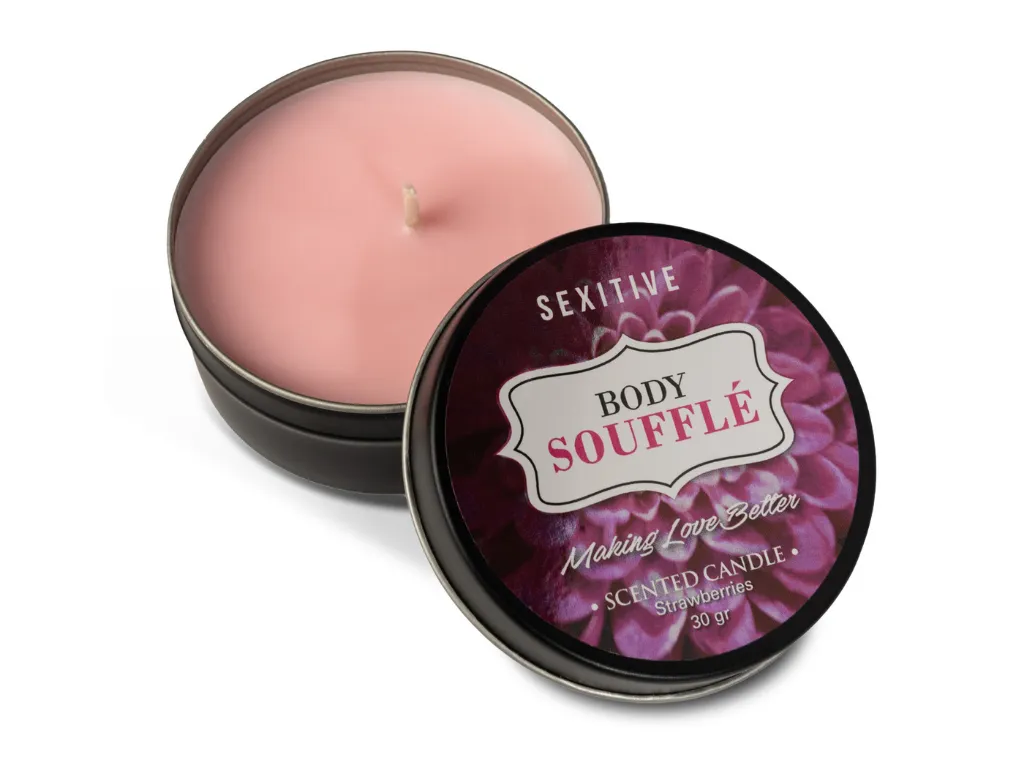 [SXT-D65] Vela para Masajes / Wax Play - Strawberries