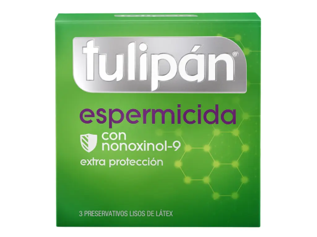Preservativo Tulipan Espermicida