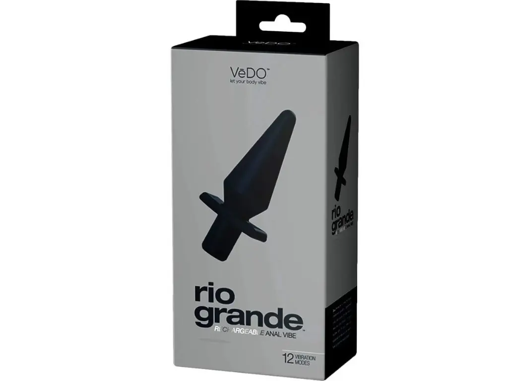 Rio Grande Rechargeable Anal Vibe Negro