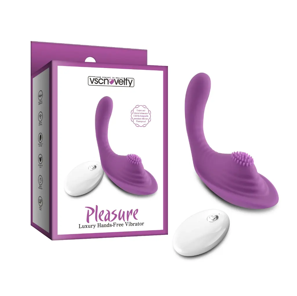 [VN-130201] Pleasure Luxury Manos Libres Vibrador