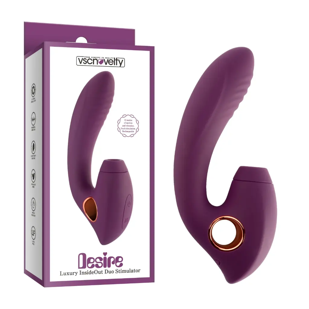 Vibrador Con Succionador