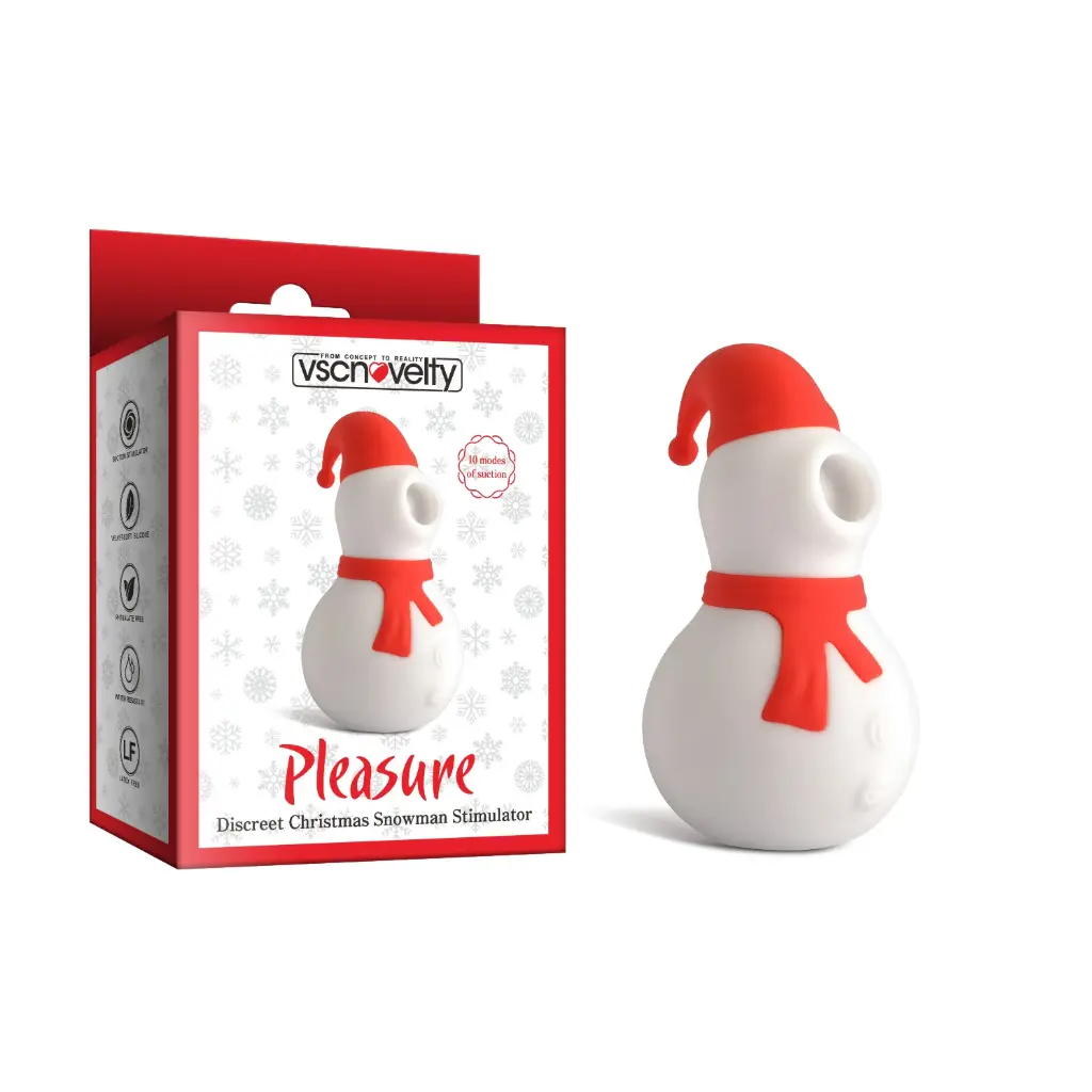 Pleasure Discreet Christmas Snowman Stimulator
