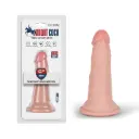 Dildo 3D de Triple Densidad de 6 Pulgadas