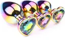 Plug Anal Toransolado de Corazon - S
