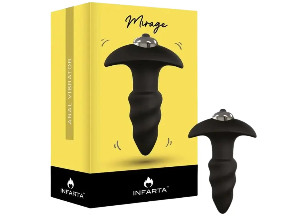Plug Anal MIRAGE con Vibracion