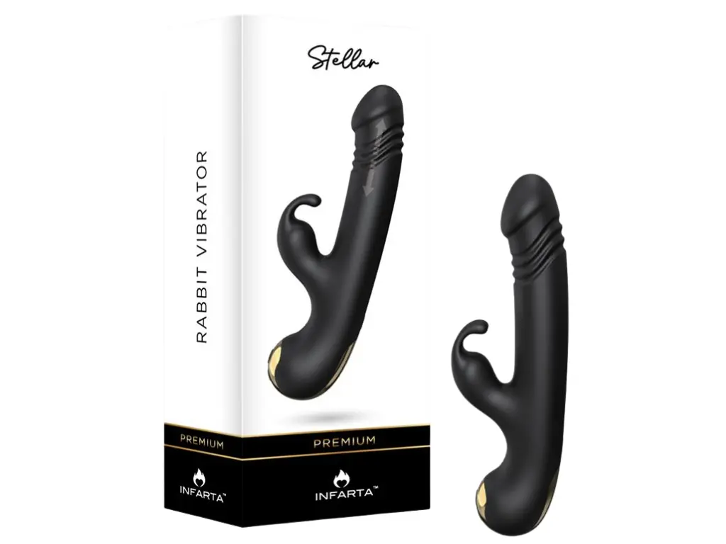 Rabbit Vibrador Stellar Sube y Baja 