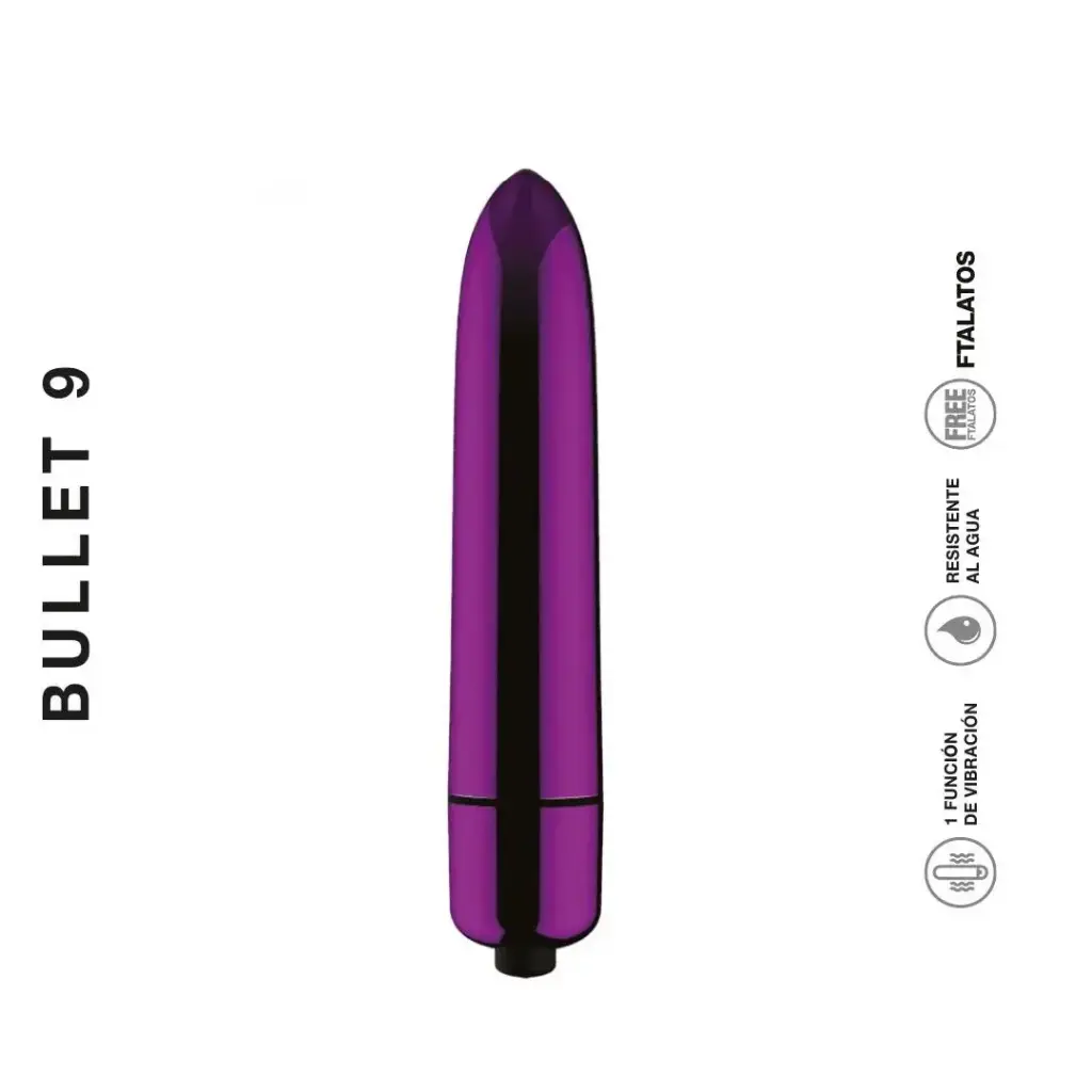 Bala Vibradora -  BULLET 9 Violeta