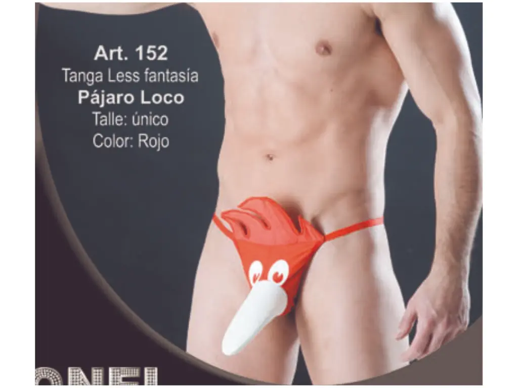Tanga Less Fantasia Pajaro Loco
