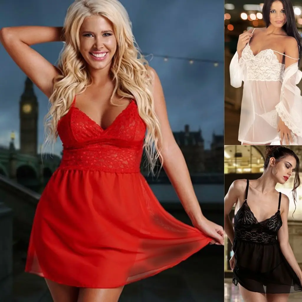 Baby Doll Gasa c/Puntilla y Less