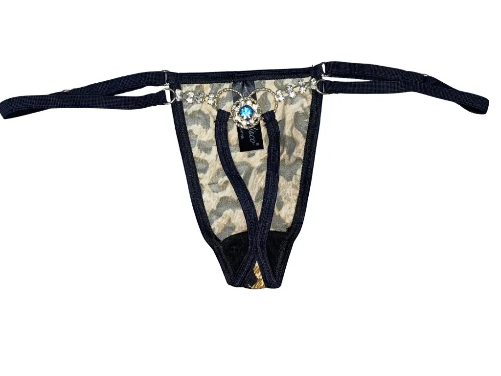 Lycra, Strass Colgante en Cola