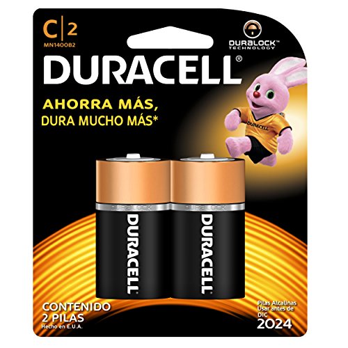 Pilas C2 Duracell x 2 Unid