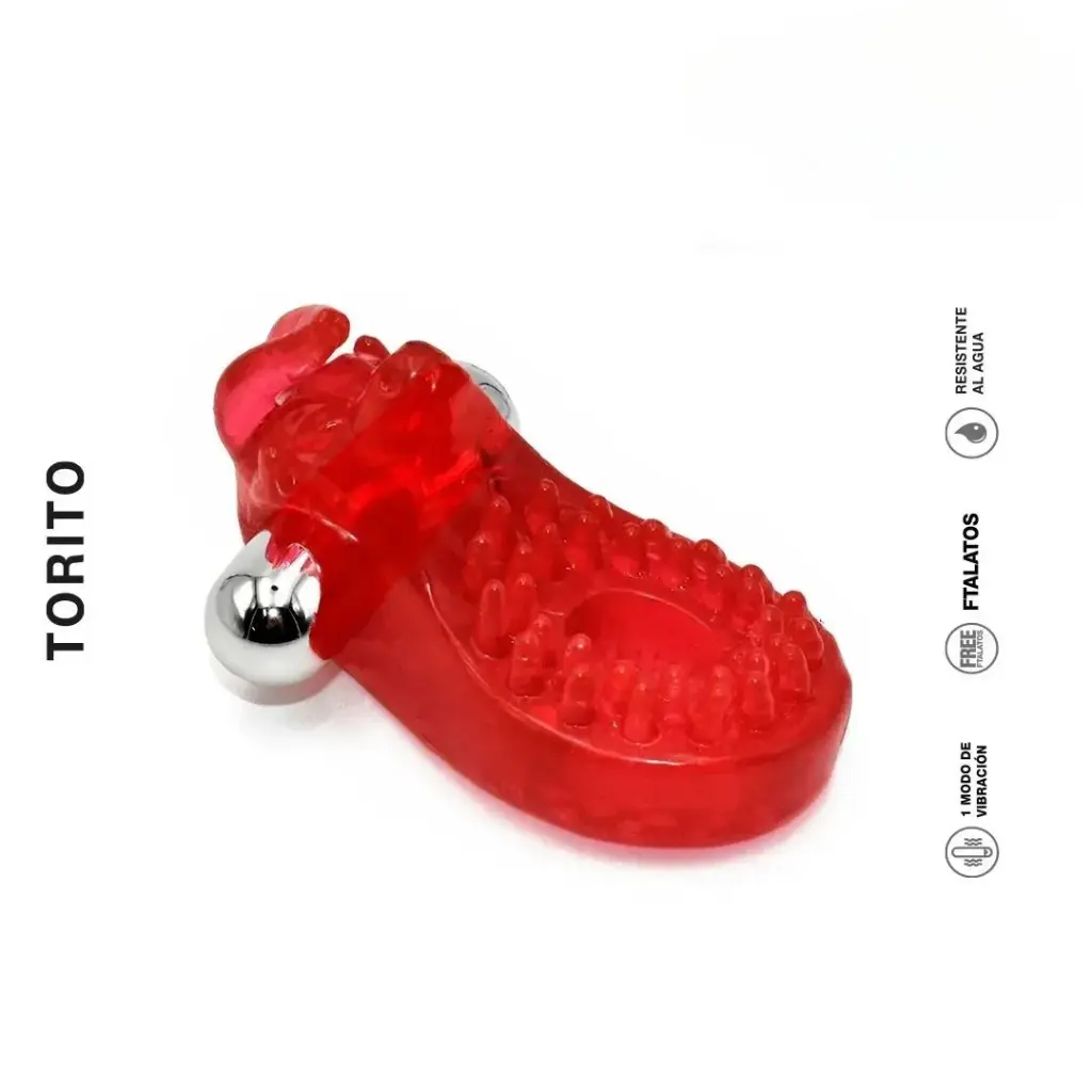 [ST-CR-0128] Anillo vibrador Torito