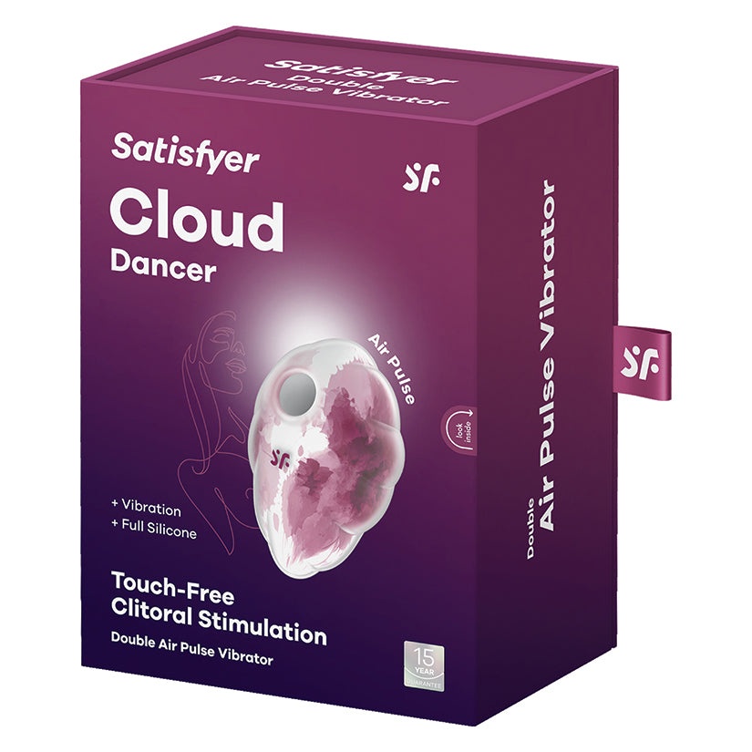 Satisfyer Cloud Dancer-Red succionador