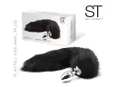 Playtail Fox Anal Plug Black