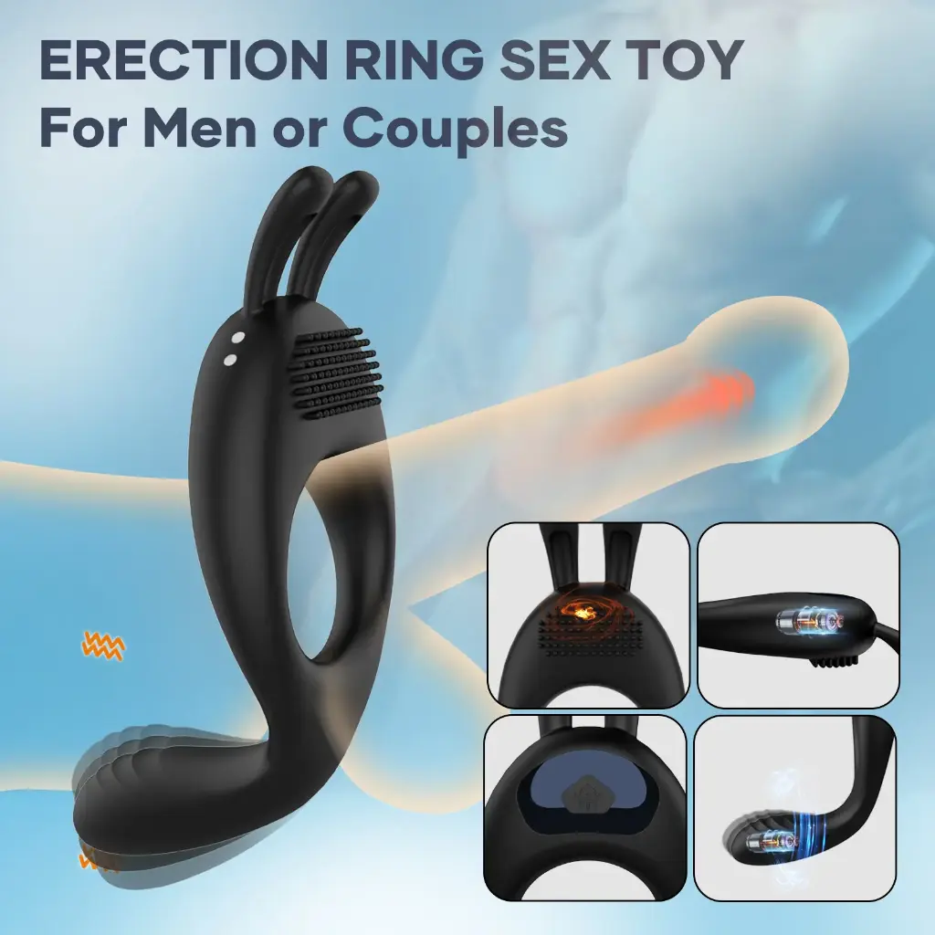 [BIU-004] Hoppy Lover - Anillo Vibrador Con App