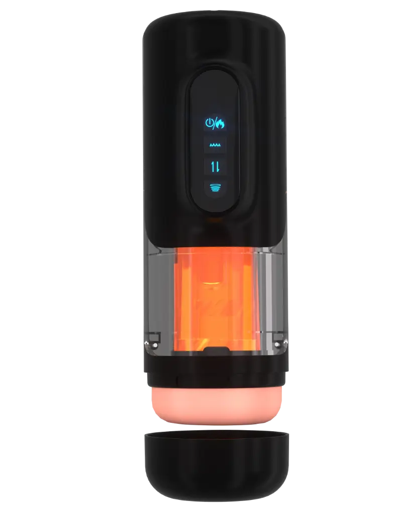 FullBlow 360 - Masturbador con Succion, calor, vibracion y rotacion