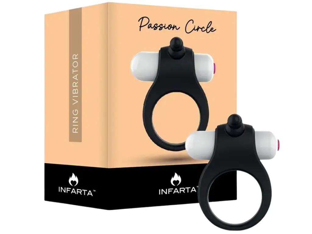 Anillo Vibrador a Pilas - Passion Circle