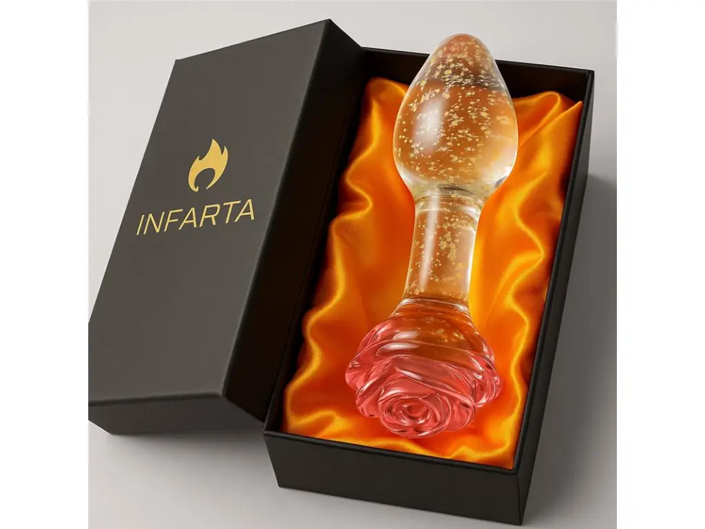 Glass - Plug Anal que Brilla en la Oscuridad