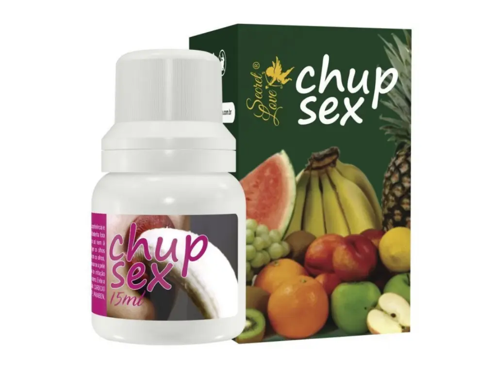 Chup sex Aceite comestible sabor ensalada de frutas – para sexo oral 