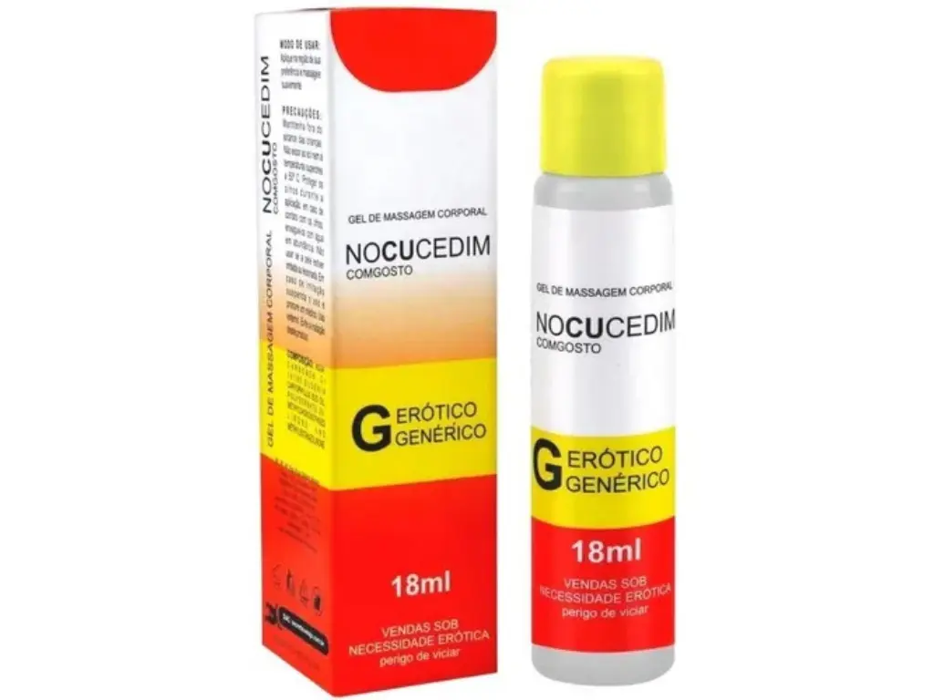 Nocucedim – lubricante anal desensibilizante